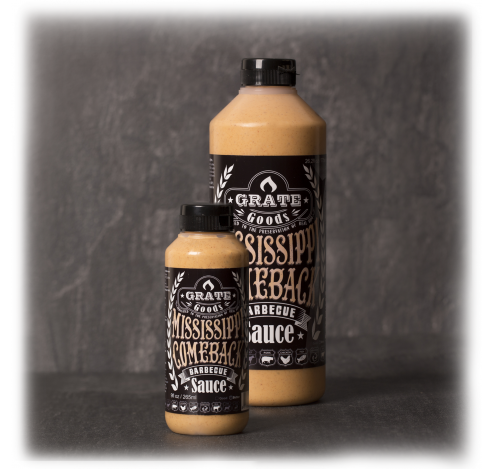 Mississippi Comeback BBQ Sauce 265ml  Grate Goods
