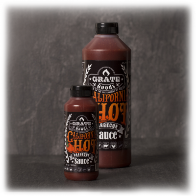 California Hot BBQ Sauce 265ml  Grate Goods