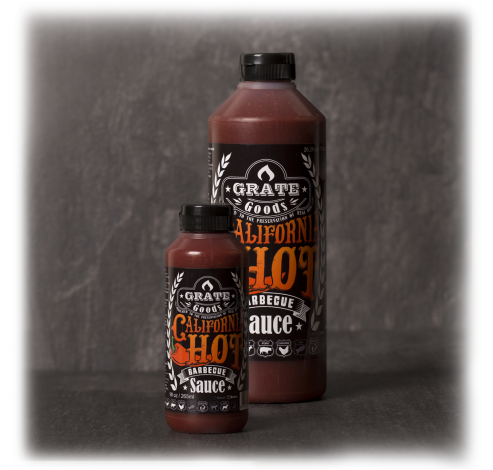 California Hot BBQ Sauce 265ml  Grate Goods
