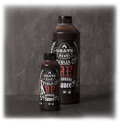 Kansas City Red BBQ Sauce 265ml  Grate Goods