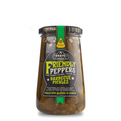 Grate Goods Friendly Peppers Barbecue Pickles 300g