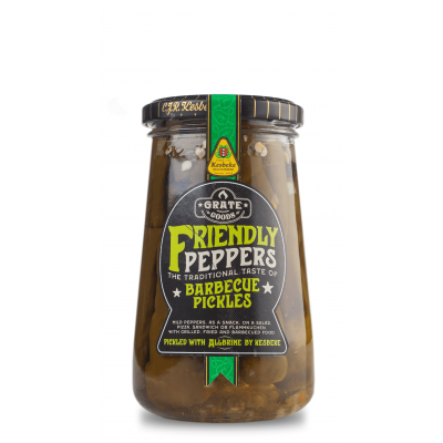 Friendly Peppers Barbecue Pickles 300g 