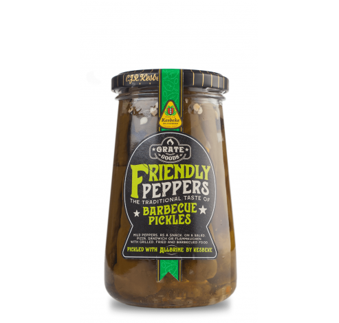 Friendly Peppers Barbecue Pickles 300g  Grate Goods