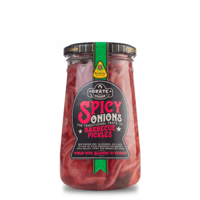 Spice onions Barbecue Pickles 325g  Grate Goods