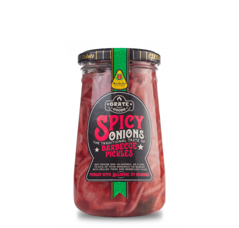Spice onions Barbecue Pickles 325g  Grate Goods