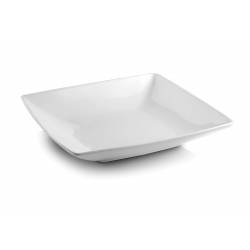 BonBistro Squito Diep bord 22x22xH4cm wit 