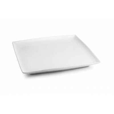 Squito Plat bord 26x26cm wit 