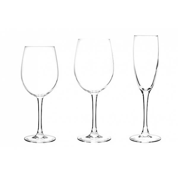 Cosy Moments Set18 6xwijnglas 36cl + 6xwijnglass 48cl + 6xchampagneglas 19cl 