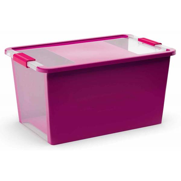 Bi-box Opbergbox L Violet 40l 58x35,2xh H28cm 