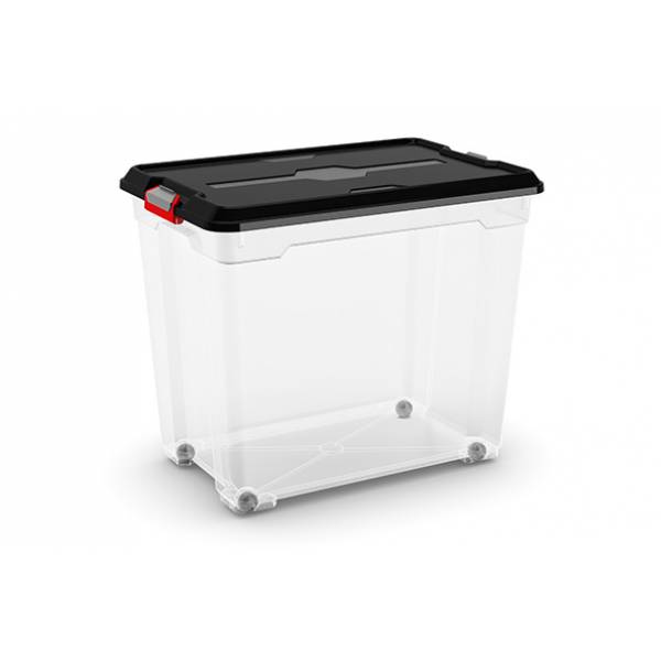 Moover Opbergbox Xxl Tr- Zwart 80l 58x 38xh49cm 