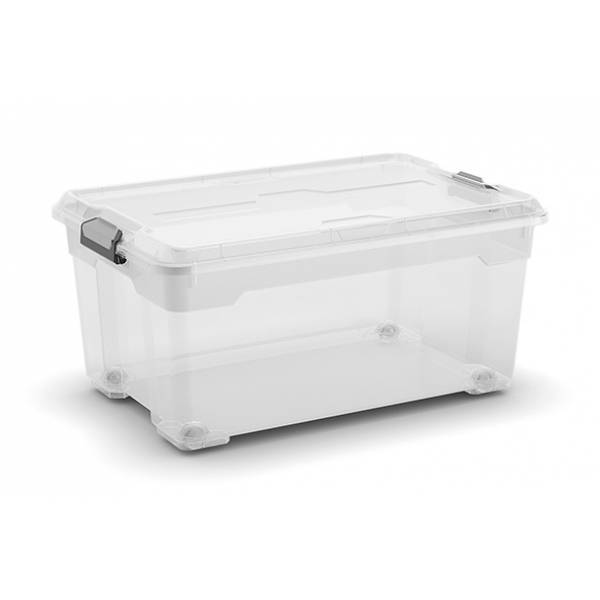 Moover Opbergbox L Transparant 45l 58x38 Xh27cm 