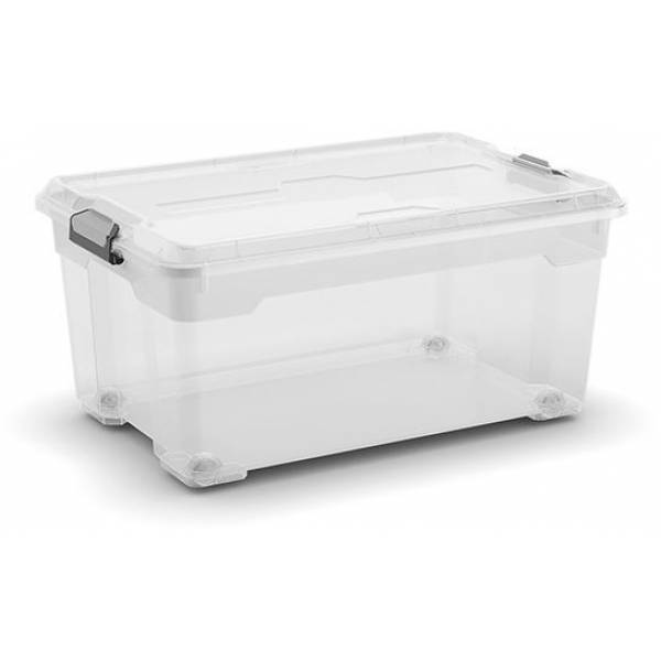 Moover Opbergbox L Transparant 45l 58x38 Xh27cm 