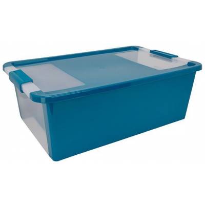 Bi-box Opbergbox M Petrol 26l 55x35x H19cm  Kis