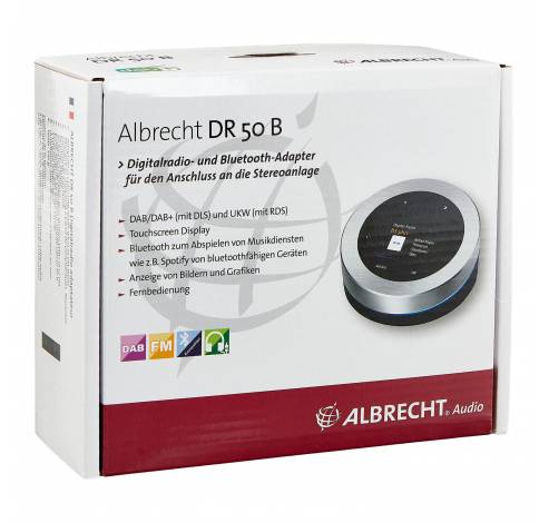DR 50 B DAB+/FM-radiotuner  Albrecht Studio