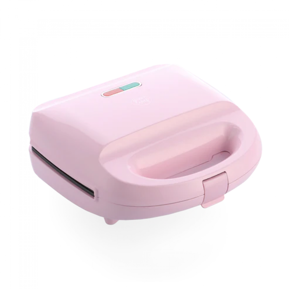 Greenchef Croque-monsieur-apparaat 3-in-1 Grill Sandwich/Waffle/Panini Maker Pink