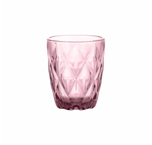 Gemstone Amethyst laag drinkglas roze 270ml  Ravenhead