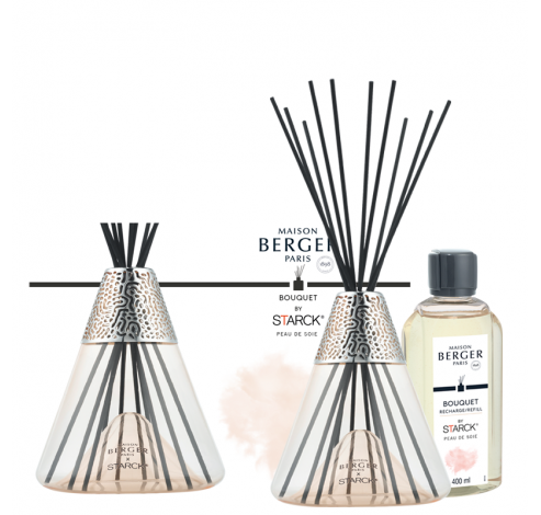 Parfumverspreider by Starck Peau de Soie Roze  Maison Berger