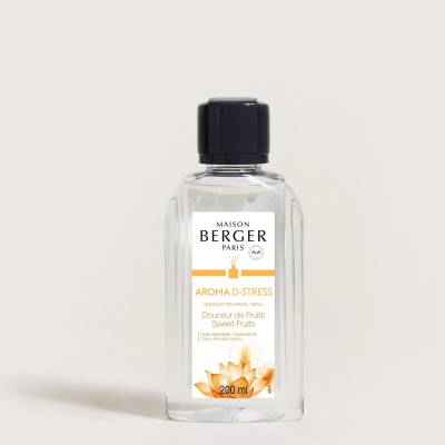 Navulling parfumverspreider Aroma D-Stress 200ml  Maison Berger