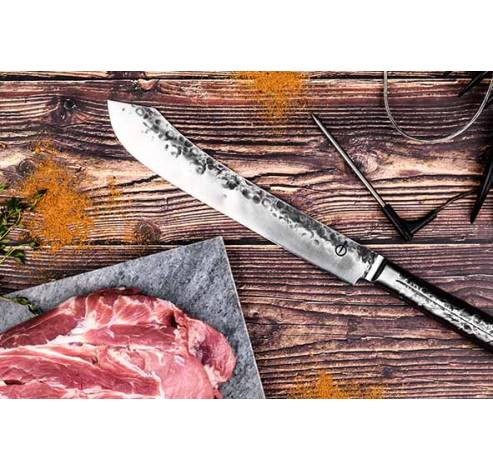Intense Couteau De Boucher 25,5cm   Forged
