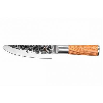 Olive Couteau Chef Pour Enfants 12cm Incl. Protecteur De Doigts Et Couvercle 