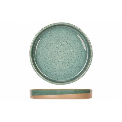 Basalt Ocean Green Assiette D15cm Design By Charlotte  Crafts by Cosy & Trendy