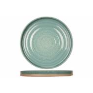 Basalt Ocean Green Assiette Plate D26cm Design By Charlotte 