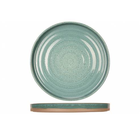 Basalt Ocean Green Assiette Plate D26cm Design By Charlotte  Crafts by Cosy & Trendy
