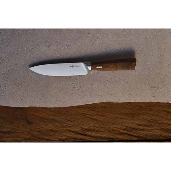 Couteaux & Co Huishoudmes 12,5cm Walnoten Handvat 