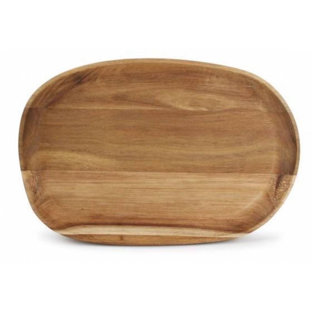 Wood & Food Serveerschalen en-borden Santo Serveerplank 29x19cm acacia