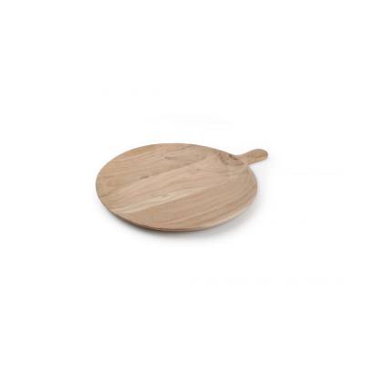 Plateau de service Palla 30cm avec poignée acacia  Wood & Food