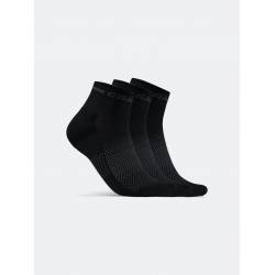 Craft CORE Dry Mid Socks 3-Pack Black 37/39