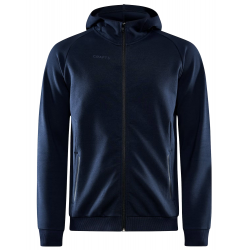 Craft Core Soul Full Zip Hood M Navy Blue Large