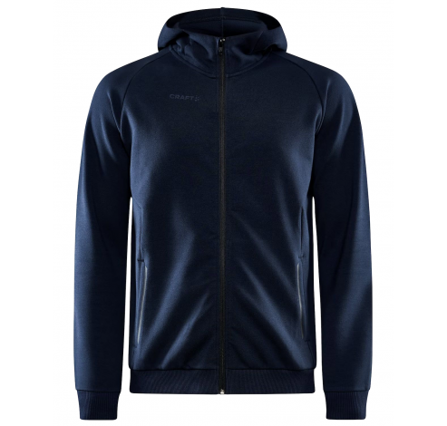 Core Soul Full Zip Hood M Navy Blue Large  Craft