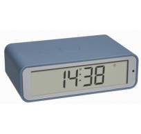 Digital radio-controlled alarm clock TWIST Blue 