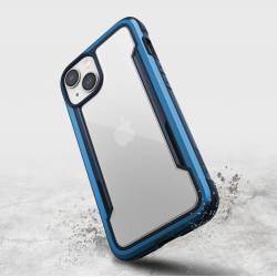 Raptic iPhone 14 hoesje Shield blauw 