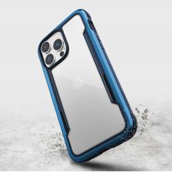 Raptic iPhone 14 Pro Max hoesje Shield blauw 