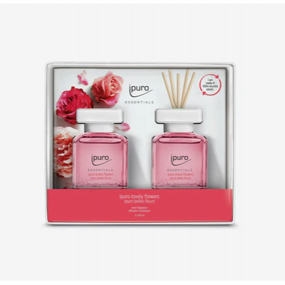 Diffuser Essential Lovely Flowers 2x50ml    i-puro