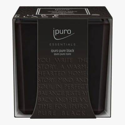 Bougie parfumée Essentials Pure Black 125gr 