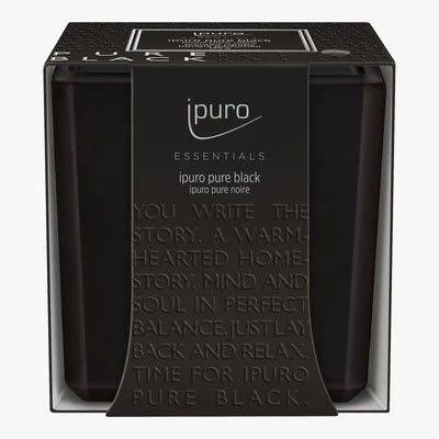 Bougie parfumée Essentials Pure Black 125gr  i-puro