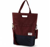 Shoppertas 20L recycled rood grijs 