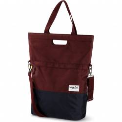 Urban Proof Shoppertas 20L recycled rood grijs 