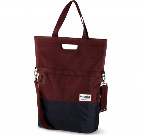Shoppertas 20L recycled rood grijs  Urban Proof