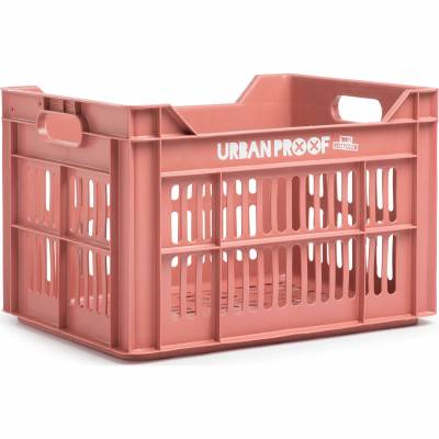 Fietskrat 30L warm pink Recycled 40x30x25cm  Urban Proof
