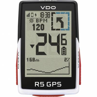 Fietscomputer R5 GPS Set Cad/Snelheid  Sigma Sport