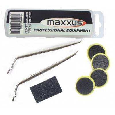 Set reparatie zelfklevende pleisters in doos  Maxxus