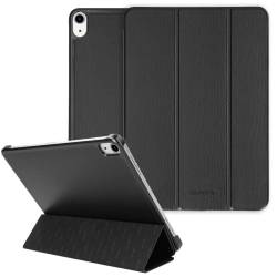 Selencia iPad Air (2020) Kesia Slang Trifold Book Case Zwart