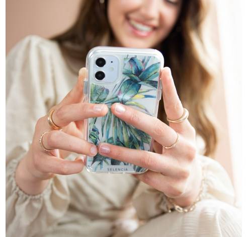 iPhone 13 Zarya Fashion Backcover Green Jungle Leaves  Selencia