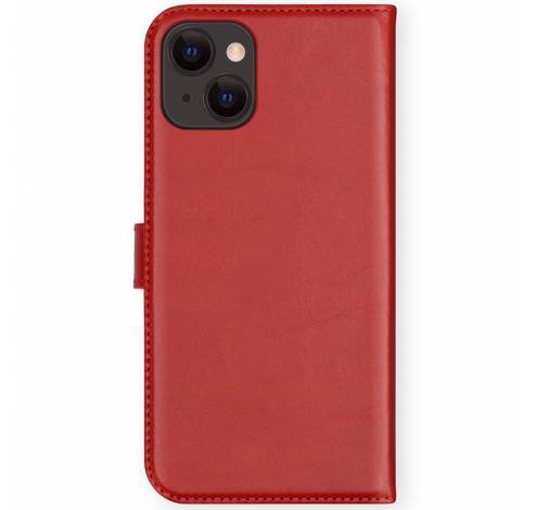 iPhone 13 Mini Booktype Cuir Rouge  Selencia