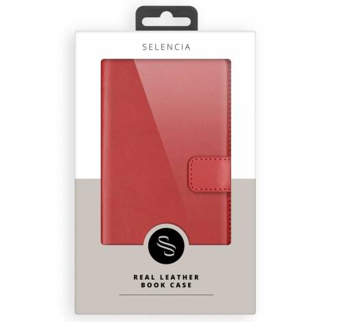 iPhone 13 Mini Booktype Cuir Rouge  Selencia