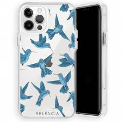 Selencia iPhone 12/12 Pro Zarya Fashion Backcover Birds
